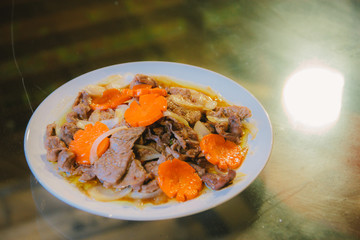 Thai foods.
