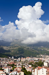 Fototapeta na wymiar Budva town, Montenegro