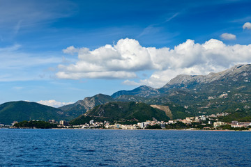 Fototapeta na wymiar Budva Riviera Montenegro Europe