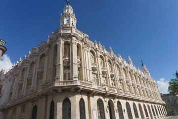 Fototapeta na wymiar Gran Teatro (Great Theater) of La Havana, Cuba
