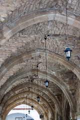 Säulengang der Lazarus Kirche