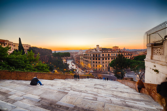 Panorama of Rome