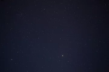 Foto auf Acrylglas Abstrakter undeutlicher Hintergrund, der sich nachts von Sternen am Himmel bewegt t © suwanphoto