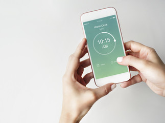 Time Alarm Stopwatch Clock Concept