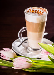 cup of cappuccino
