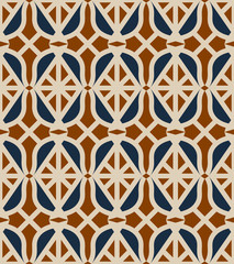 seamless pattern with simple arabic elements