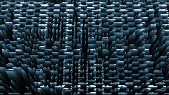 Digital pixel extrusion (Loop).