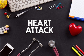 Health Concept: HEART ATTACK
