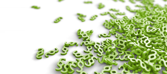 Parapgrahen - Symbol für Beamten, Behörden, Justiz und Anwälte © Steffen Kögler