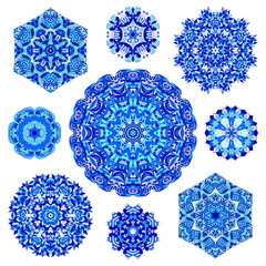 Mandala gzhel