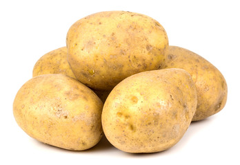 potato isolated on white background!!
