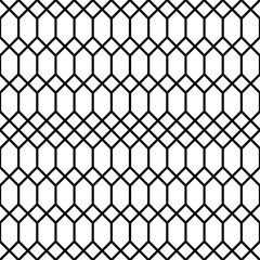 Fototapeta premium Vector seamless geometric pattern