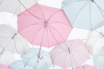 Umbrella pattern pastel