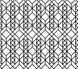 Vector seamless geometric pattern