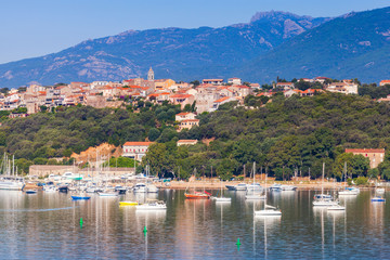 Fototapeta premium Corsica island, France. Old Porto-Vecchio