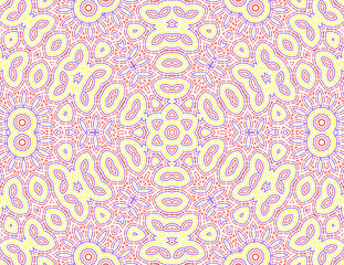 Abstract color pattern