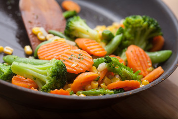 fried vegetables