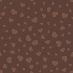 Seamless geometric pattern with hearts.Vector illustration.