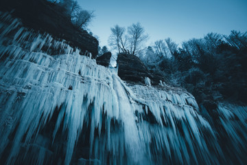Frozen Waterfall