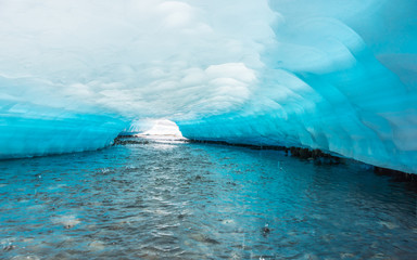 Melting ice on the creek