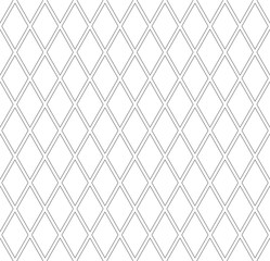 Naklejka premium Seamless diamonds lattice pattern.