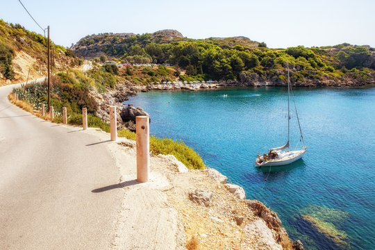 Area Of Anthony Quinn Bay