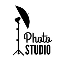 Photo studio or professional photographer logo template