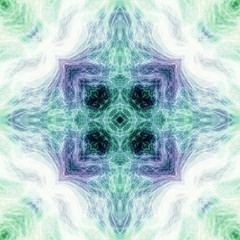 Symmetry original creativity universe green and blue image