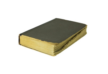 Closed old book