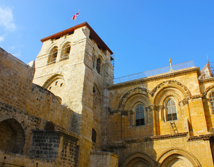 Fototapeta na wymiar Building in Jerusalem, Israel