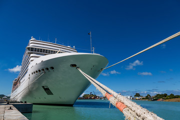 Frayed Rope to Cruise Ship
