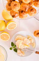 Lemon Profiteroles. 