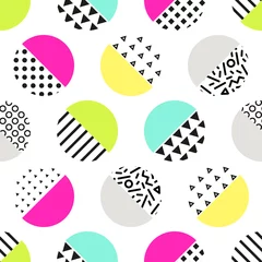 Afwasbaar behang Cirkels abstract patroon © C Design Studio