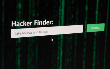 Black-hat competitor looking to buy fake reviews or fake ratings for his website or service online...