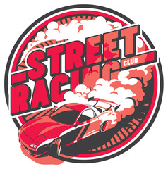 Burnout car, Japanese drift sport, Street racing