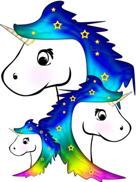 Einhorn Familie