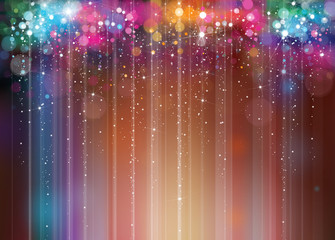 Colorful lights background.