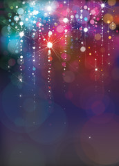 Vector colorful lights background. - 133766073