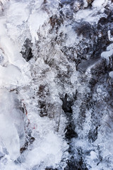 Frozen creek