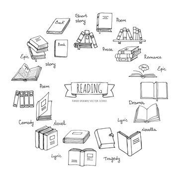 185,600+ Book Doodle Stock Photos, Pictures & Royalty-Free Images