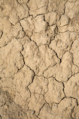 Dry Ground in Dought at Bardenas Reales Park; Navarre