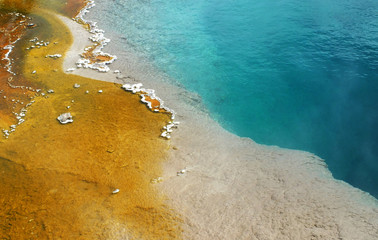 Emerald Spring at Yellowstone NP