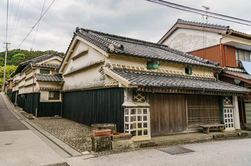 japanese landscape - kiragawa no machinami - muroto - kochi