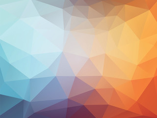 Obraz premium abstract geometric background with triangles