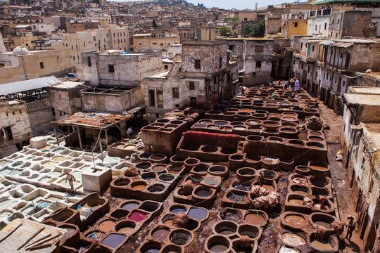 Chouara Tannery. Morocco
The largest and oldest tannery in the world