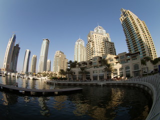 Obraz premium Dubai Marina, United Arab Emirates, Dubai