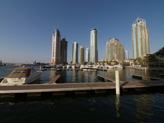 Obraz premium Dubai Marina, United Arab Emirates, Dubai