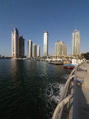 Fototapeta na wymiar Dubai Marina, United Arab Emirates, Dubai