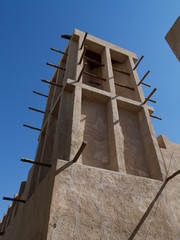 Obraz premium Dubai, Bur Dubai, Historical Bastakia quarter, United Arab Emira