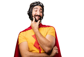 crazy super hero thinking